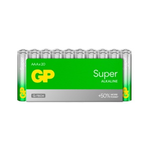 Baterie AAA GP Super Alkaline, 20 buc