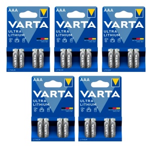 Baterie AAA VARTA Ultra Lithium, 20 buc
