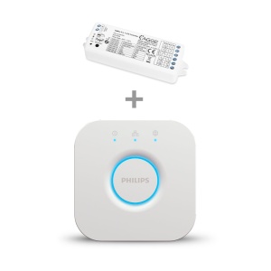 Controler mobil pentru bandă LED AGGE 5-in-1 Color, Zigbee + RF 2.4 GHz, Controller + Philips Hue Bridge - Img 2