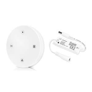 Controler pentru bandă LED AGGE mini pentru o singură culoare, RF 2.4 GHz, unitate de control + telecomandă reglarea intensității 4 zone