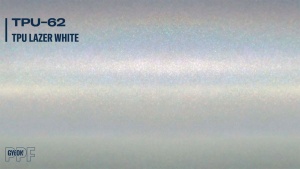 Folie de protecție pentru vopsea GYEON PPF Color - gri, Laser White (TPU-62)