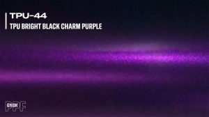 Folie de protecție pentru vopsea GYEON PPF Color - mov, Bright Black Charm Purple (TPU-44)