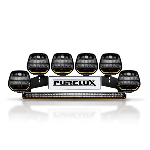 Kit de proiectoare auxiliare PURELUX WRC 25, 1692W / 102 000 lm