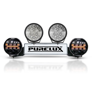 Kit de proiectoare auxiliare PURELUX WRC 6, 442W / 36 000 lm - Set complet - Img 2
