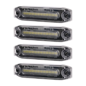 Lampă de gabarit Purelux Spectre 12X - 12/24V / 6W / 102 mm, 4 buc - Img 2