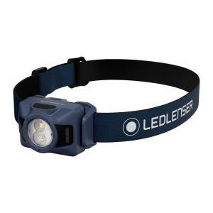 Lampă frontală LEDLENSER HF4 - 450 lm / 3 x AAA, Albastru