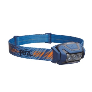 Lampă frontală PETZL Aria 2R RGB - 625 lm / Reîncărcabil, albastru
