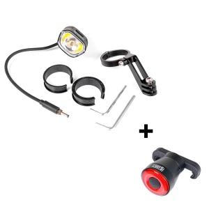 Lampă pentru bicicletă electrică Light5 EB2000 - 2000 lm / Yamaha, lampă față (tată) + Light5 Blip - lampă spate
