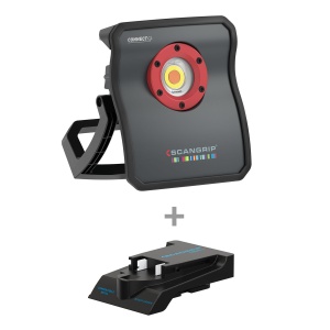 Lampă pentru inspecția vopselei SCANGRIP Multimatch 3 CONNECT, 3000 lm, pentru Bosch verde baterii
