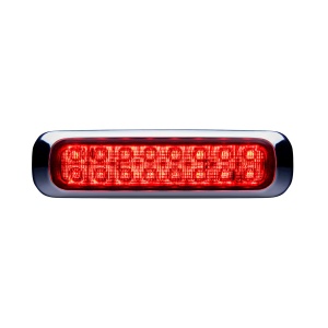 Lampă spate / lumină de frână Strands Dark Knight Tail light - 12/24V / 21W / 129 mm