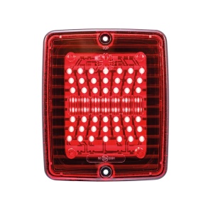 Lampă spate Strands IZE LED - Roșu / 24V / 130 mm - Img 2