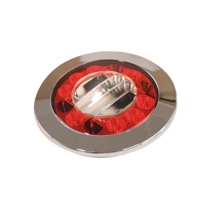 Lămpi spate / lumini de frână / semnalizatoare Strands Red Eye 24 LED - 12/24V / 122 mm