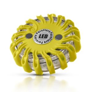 LED light puck Pureflare - Yellow / Rechargeable