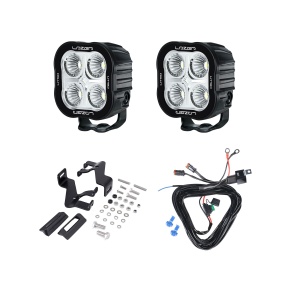 Mounting kit Lazer A-Pillar Holder, Toyota Land Cruiser 250 (2024+), Mounting kit + 2 pcs Lazer Utility-50