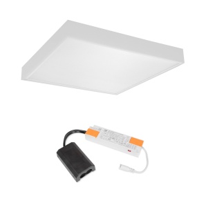 Panou LED AGGE Backlit Panel PRO - 40W / 3000K-6000K / montaj aparent, lampă + sursă de alimentare dimabilă DALI - Img 2