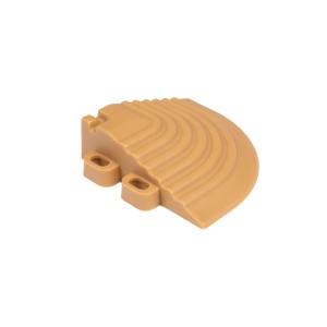 Piesă de colț pentru pardoseală DR DIRT Garage Plaza HD, maro deschis