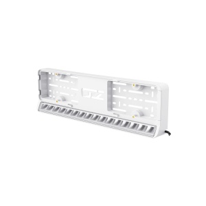 Proiector auxiliar cu suport pentru numărul de înmatriculare OZZ LP1 - dreaptă / 54 cm / 88W / Ref. 50, Alb, doar lampa
