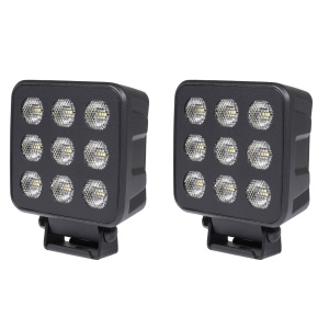Proiector de lucru PURELUX Black Raven 50 11 cm / 50W / fascicul larg, 2 buc - Img 2