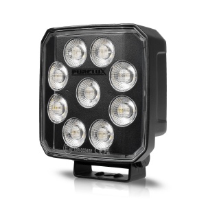 Proiector de lucru PURELUX Black Raven Heat 65 - 10 cm / 65W / fascicul larg, 1 buc.