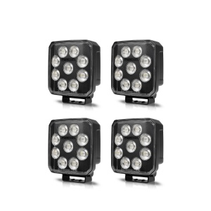 Proiector de lucru PURELUX Black Raven Heat 65 - 10 cm / 65W / fascicul larg, 4 buc - Img 2