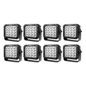 Proiector de lucru PURELUX pătrat 160 HD Gen2 - 22 cm / 160W / Spot, 8 buc - Img 2