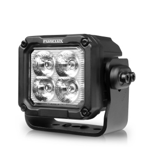 Proiector de lucru PURELUX pătrat 40 HD Gen2 - 12 cm / 40W / Spot, 1 buc (Gen2)