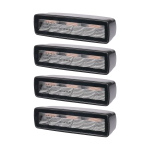 Proiector de lucru PURELUX Road Negru MF160 - 16 cm / 12W / Flood, 4 buc