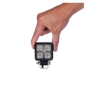 Proiector de lucru PURELUX Terrain Negru Mini - 5 cm / 12W / fascicul larg, 1 buc. - Img 2