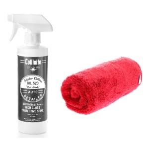 Quick Detailer COLLINITE 520 Mister Collins Post Haste Detailer, 473 ml, Ceară + polisare Cloth