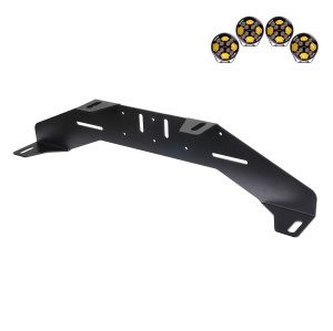 Suport pentru proiectoare auxiliare PURELUX WRC, 4 lights (max. 230 mm), Negru