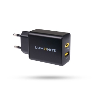 USB Încărcător LUMONITE Charging Cube - 33W / USB-C + USB-A