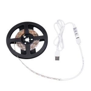 Bandă LED AGGE USB - 5V / RGB / 200 cm