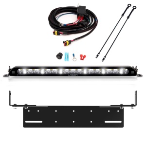 Bară LED Lazer Linear 18 Elite cu lumină de poziție - dreaptă / 53 cm / 126W, 1 buc - Set complet cu suporturi reglabile - Img 2