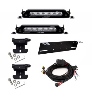 Bară LED Lazer Linear 6 Elite - dreaptă / 22 cm / 36W, 2 buc - Set complet - Img 2
