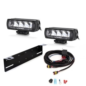 Bară LED Lazer Triple-R 750 GEN2 (cu lumină de poziție) - dreaptă / 23 cm / 45W, 2 buc - Kit complet - Img 2