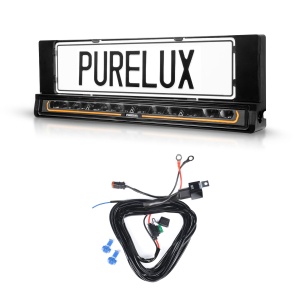 Bară LED PURELUX Apex S500 - dreaptă / 53 cm / 120W / Ref. 2x20, lampă + cablaj