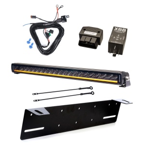 Bară LED PURELUX Black X-Slim S520 - dreaptă / 52 cm / 105W / Ref. 50, 1 buc - Set complet + XBB Dongle & PowerUnit releu de conectare - Img 2
