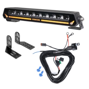 Bară LED PURELUX Panther Aero S300 - dreaptă / 30 cm / 54W / Ref. 17.5, 1 buc - Set complet (montaj lateral)