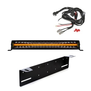 Bară LED Strands Siberia Outlaw 22" - dreaptă / 56 cm / 400W / Off-road, 1 buc - Kit complet