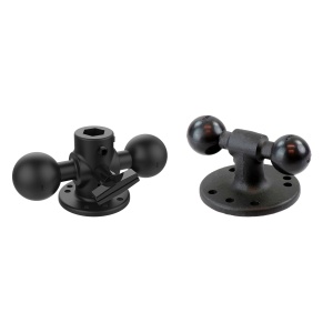 Bază de montaj RAM Mounts Double Ball Adaptor cu bază rotundă, B/C mărime, mărime B