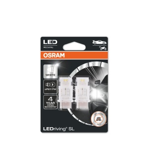 Bec LED OSRAM LEDriving SL, 6000K, T25 (P27/7W), 2 buc