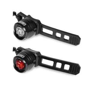 Bike light Light5 Easy V2 - 6 lm / 1 x CR2032, Front light + Rear light