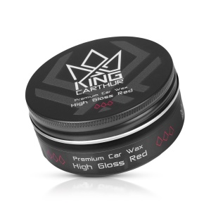 Ceară auto King Carthur High Gloss Red #26, 180 g, doar ceara - Img 2