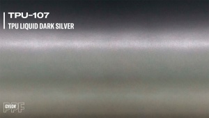 Folie de protecție pentru vopsea GYEON PPF Color - gri, Liquid Dark Silver (TPU-107)