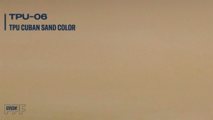 Folie de protecție pentru vopsea GYEON PPF Color - maro, Cuban Sand Color (TPU-06)