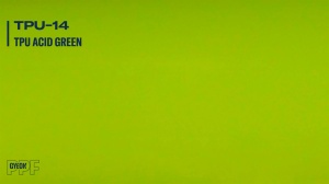 Folie de protecție pentru vopsea GYEON PPF Color - verde, Acid Green (TPU-14)