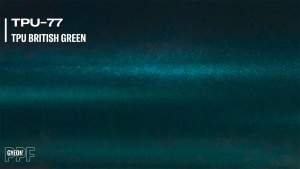 Folie de protecție pentru vopsea GYEON PPF Color - verde, British Green (TPU-77)