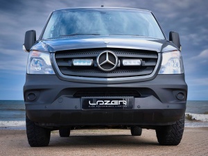 Kit de bare LED Mercedes Sprinter (2013-2017), 2 x Lazer Triple-R 750, 2 x Triple-R 750 GEN2 (lumină de poziție)