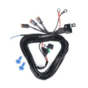 Kit de cabluri cu releu PURELUX Pro Serie 12V, DT-2, 3 ieșiri (DT)