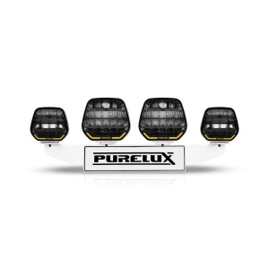 Kit de proiectoare auxiliare PURELUX WRC 20, 676W / 40 000 lm - Set complet, Alb